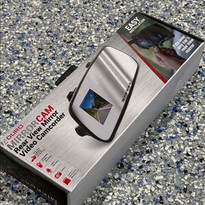 Rear View Mirror Dash Cam. New in original box.